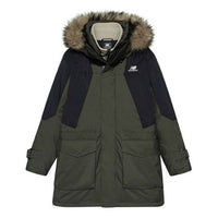 New Balance Winter Snowsuit Warm Jacket Asia Sizing 'Green Black' NPA43121-KH