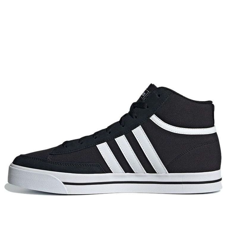 adidas neo Retrovulc Mid Shoes Black/White H02212