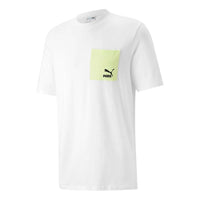 PUMA Nature Camp Pocket T-Shirt 'White' 536938-02