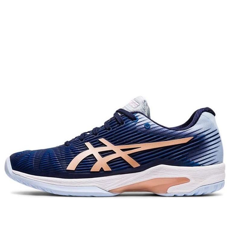 (WMNS) ASICS Solution Speed 'Peacoat Rose Gold' 1042A002-413