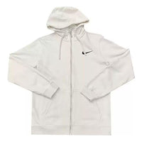 Nike Logo Full Zip Hoodie 'White' FJ1320-030