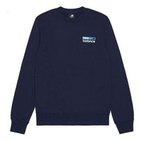 New Balance Men's New Balance Alphabet Pullover Navy Blue MT03904-PGM