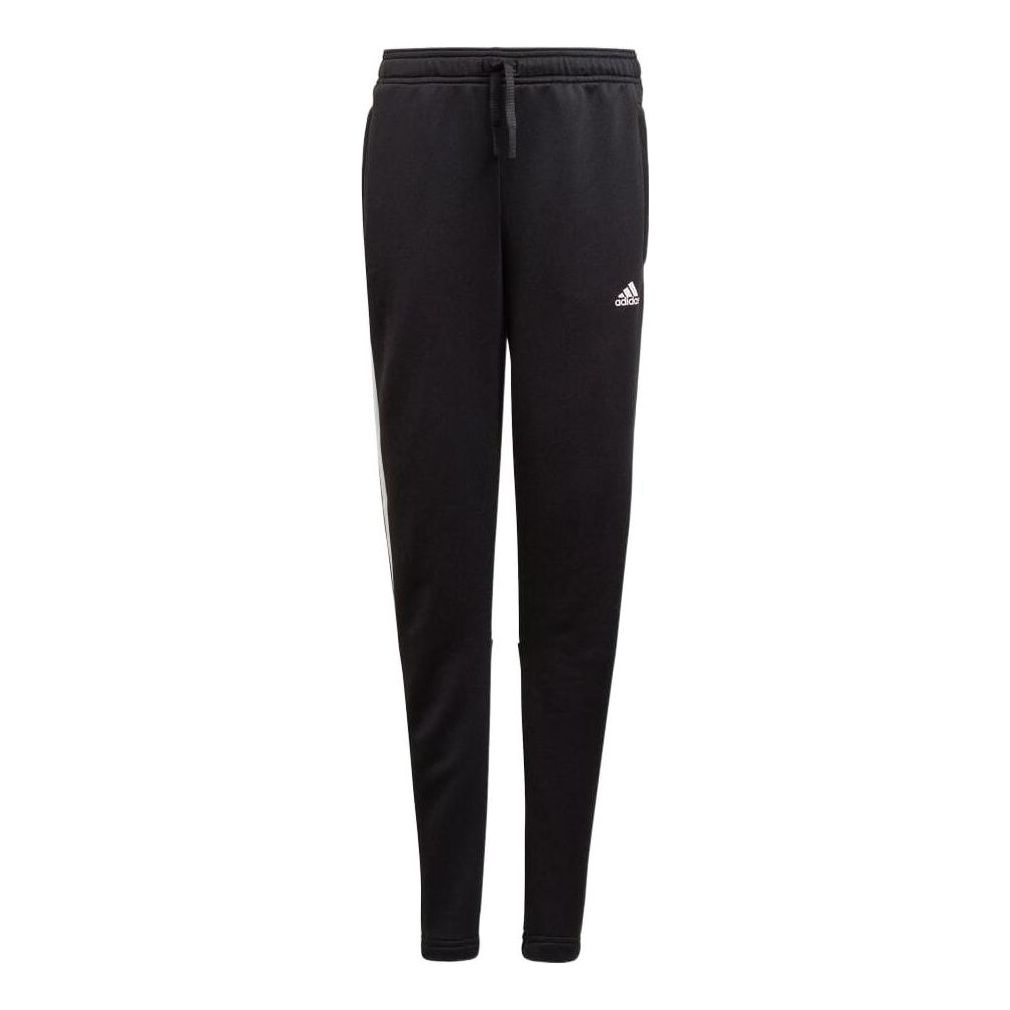 (GS) adidas Designed To Move 3-Stripes Pants Asia Sizing 'Black' GN1464