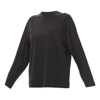 (WMNS) Y-3 Casual Solid Color Round Neck raglan sleeve Long Sleeves Black GK4475