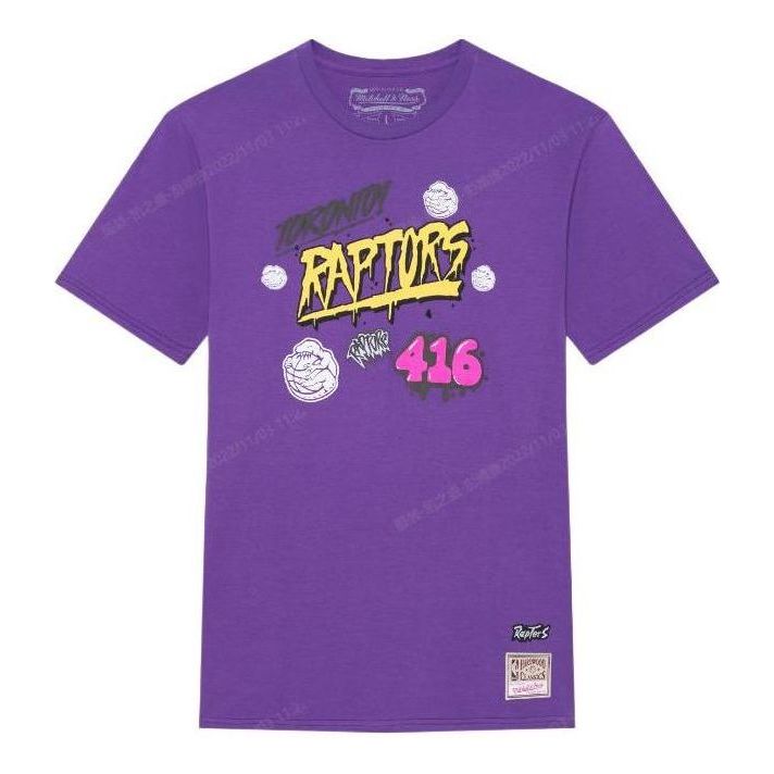Mitchell & Ness x Nba Toronto Raptors T-shirt 'Purple' BMTR4776-TRAYYPPPPURP