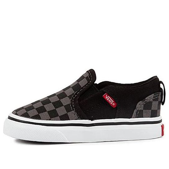 (TD) Vans Asher V 'Checkers - Black Pewter' VN000XE98JU