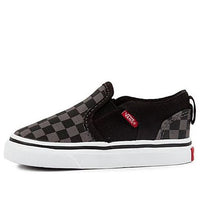 (TD) Vans Asher V 'Checkers - Black Pewter' VN000XE98JU