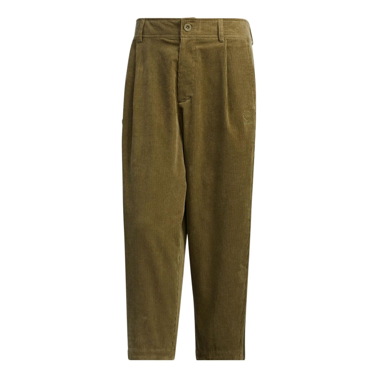 adidas Neo Corduroy Pants 'Green' HZ2422
