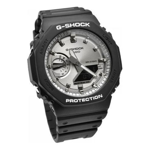 CASIO G-Shock Digital-Analog 'Black Silver' GA-2100SB-1AJF