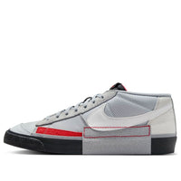 Nike Blazer Low Pro Club 'Wolf Grey University Red' FJ3694-002