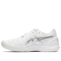 (WMNS) ASICS Gel Resolution 8 'White Pure Silver' 1042A072-100