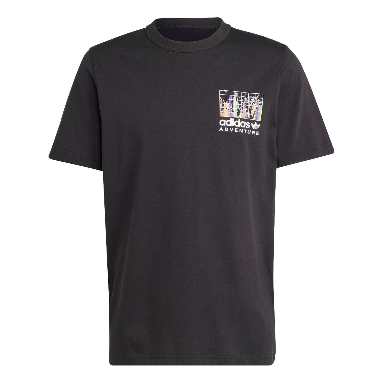 adidas Adventure DTC Graphic T-Shirts Asia Sizing 'Black' IL5171