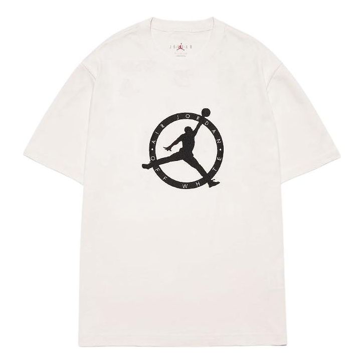 Air Jordan x Off-White MJ T-Shirt 'White Black' DM0061-051