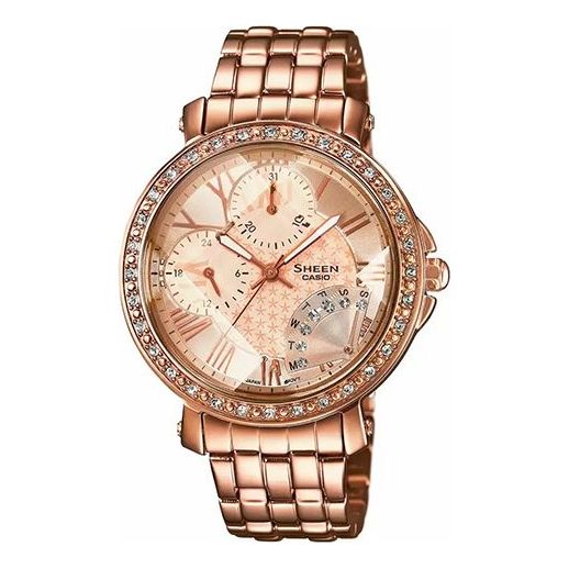 CASIO SHEENSeries es Rose-Golden Rose Gold Analog SHN-3011PG-9ADR