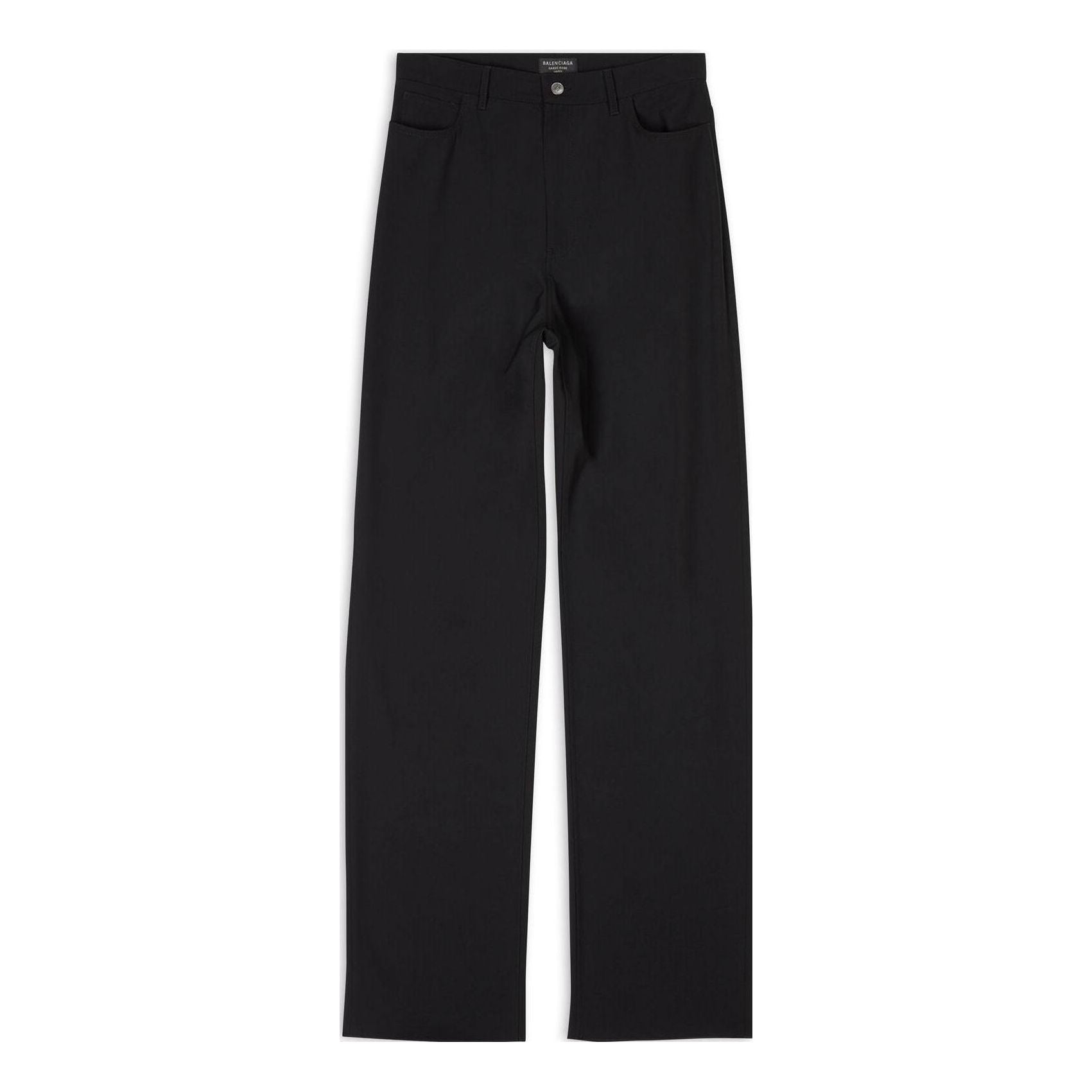 Balenciaga 5 Pocket Baggy Pants 'Black' 725471TNT111000