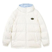 Skechers Hooded Leisure Reversible Down Jacket 'White Blue' L422U068-0074