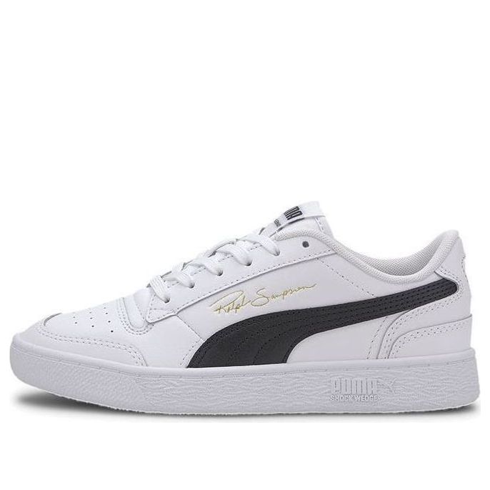 (GS) PUMA Ralph Sampson Lo White/Black 370919-08