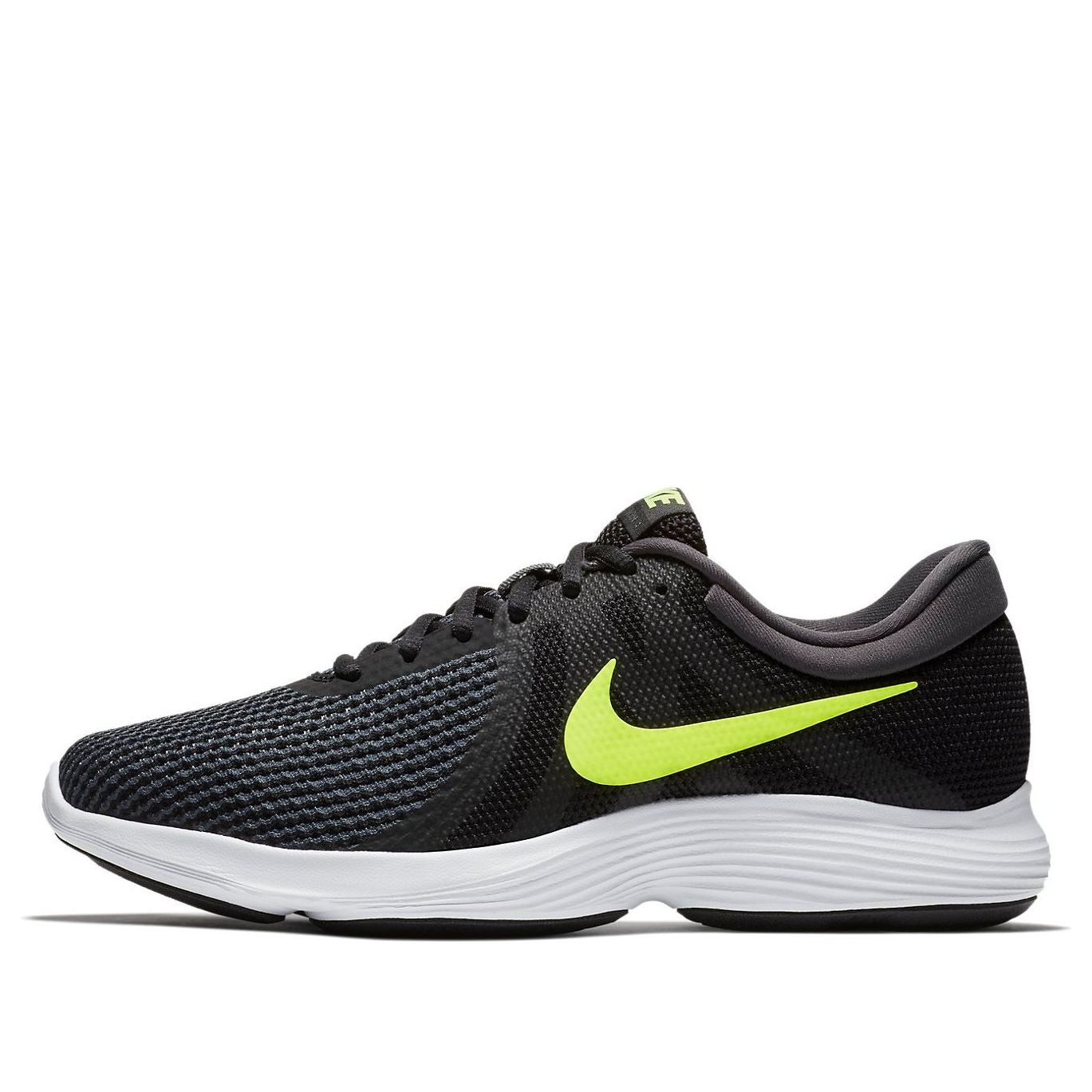Nike Revolution 4 Low-Top Black/Yellow AJ3490-007