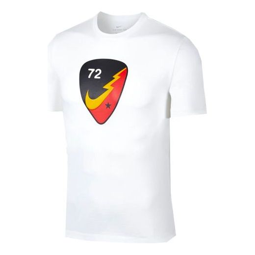 Nike Sportswear Athleisure Casual Sports Loose Breathable Short Sleeve White CD9591-100