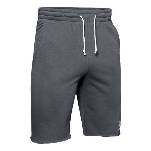 Under Armour Sportstyle Terry Shorts 'Pitch Grey' 1329288-012