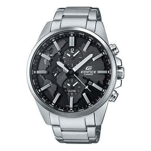 CASIO Quartz EDIFICE Black Watch Dial Mens Black Analog ETD-300D-1A2021