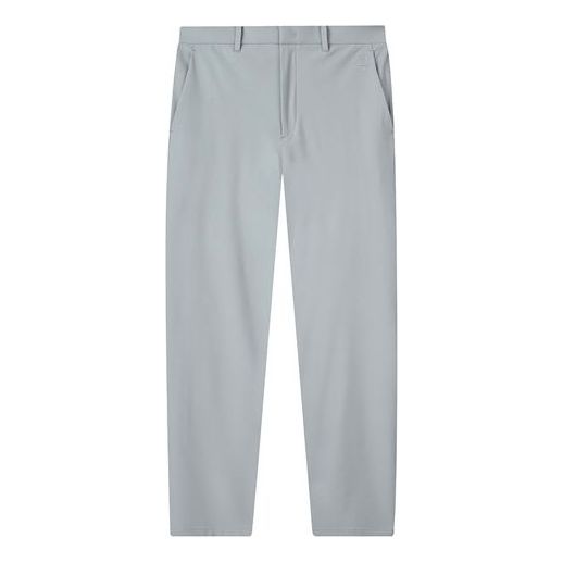 FILA Woven Straight Sports Long Pants Gray Blue A11M125806F-LG