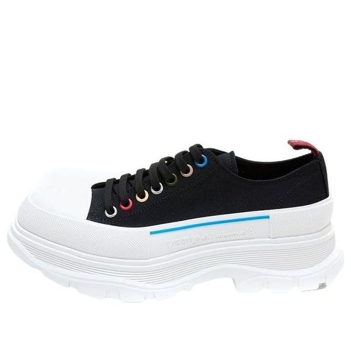 Alexander McQueen Treadslick Sneakers 'Black Multicolor' 604257W4MVG1522