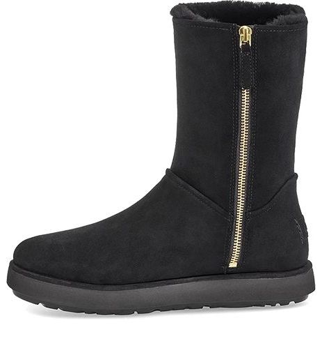 (WMNS) UGG Classic Short Blvd Snow Boots Black 1108146-BLK