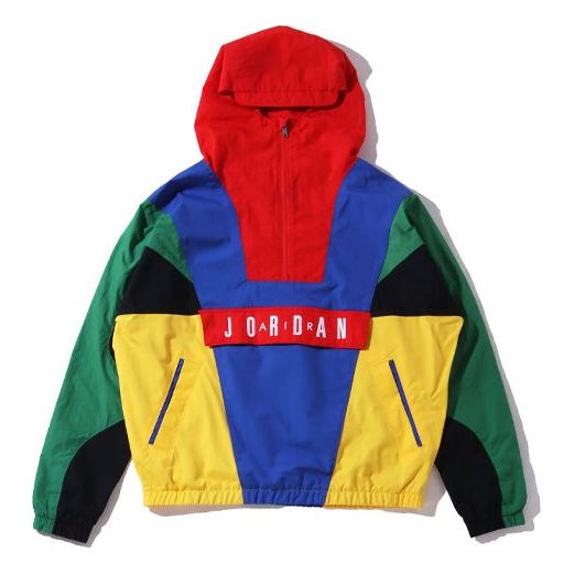 Air Jordan DAN hooded Long Sleeves Jacket Blue CD5728-480