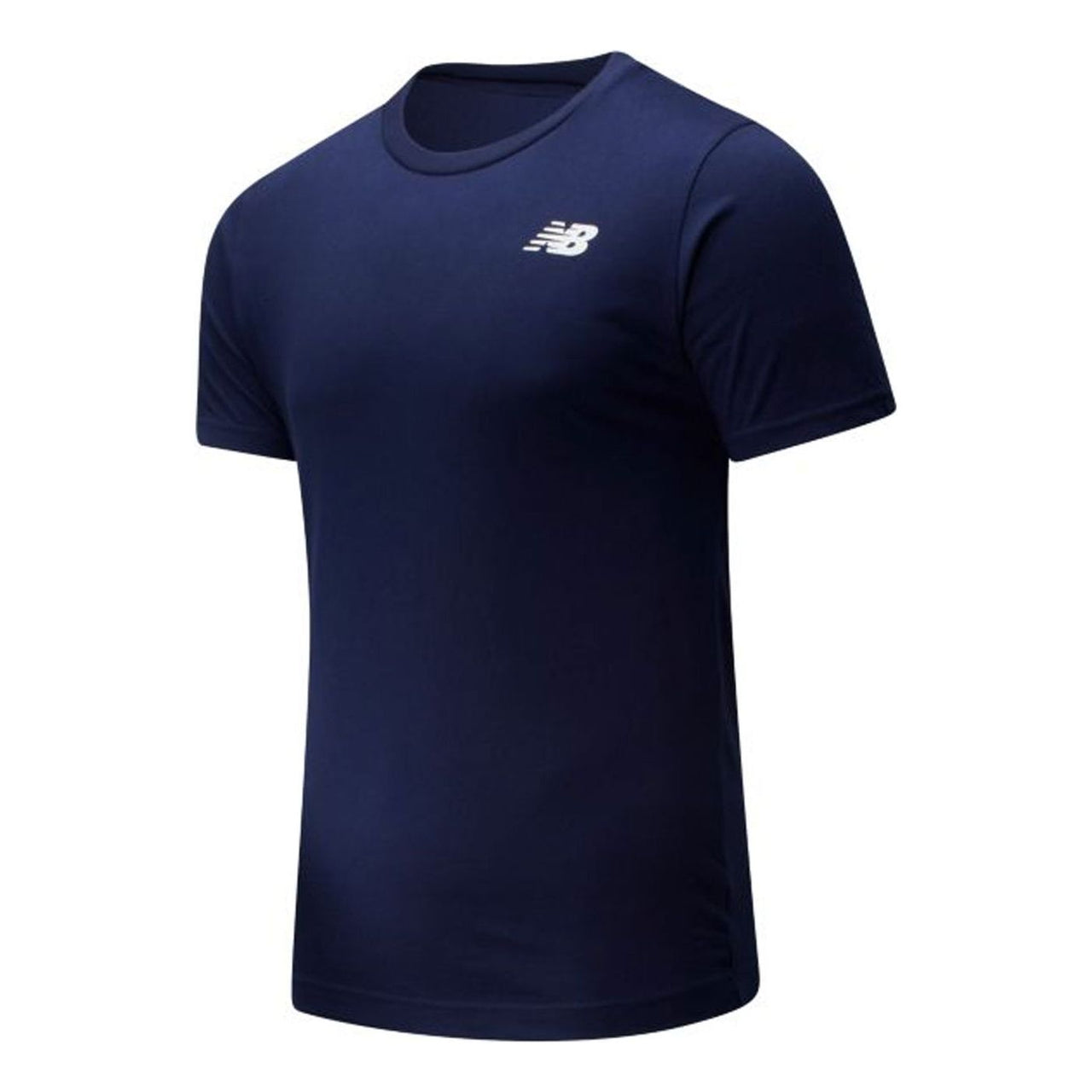 New Balance Men's New Balance Classic Arch Back Alphabet Printing Casual Short Sleeve Navy Blue T-Shirt MT01985-NV