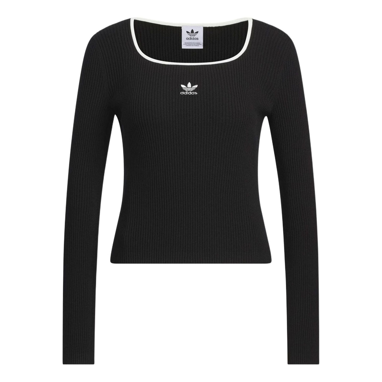 (WMNS) adidas Adi Long Sleeve Fully Fashion Sweater Asia Sizing 'Black' JM8052