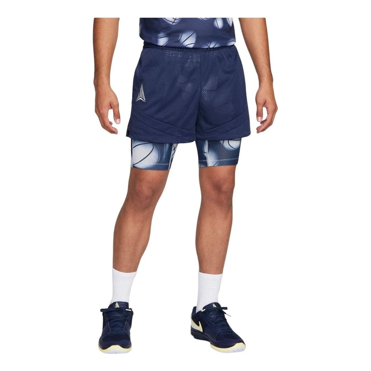 Nike Ja Mornat Dri-FIT 2-in-1 4" Basketball Shorts 'Navy' FQ1022-410