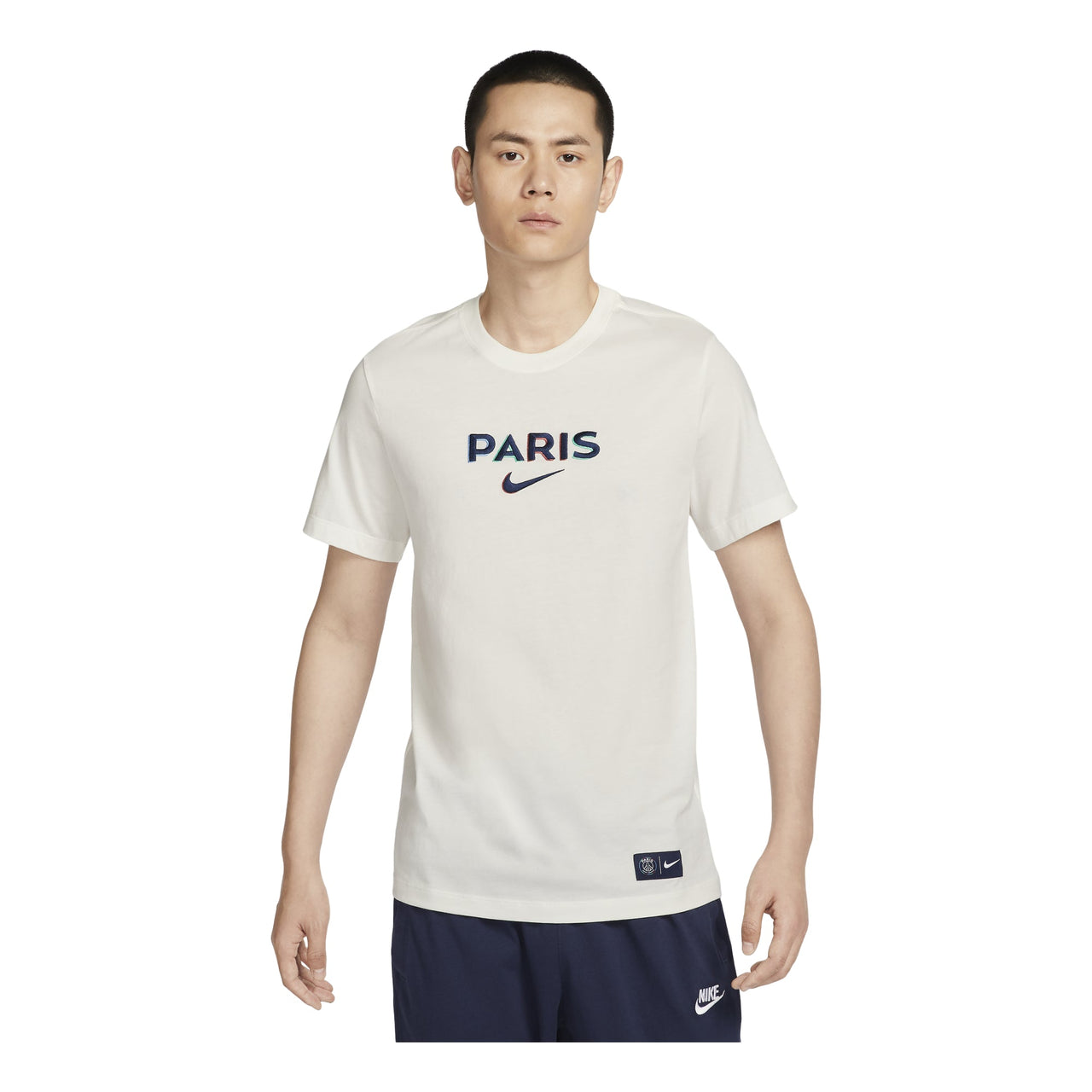 Nike Paris Saint-Germain Soccer T-Shirt Asia Sizing 'Sail' HJ9761-133