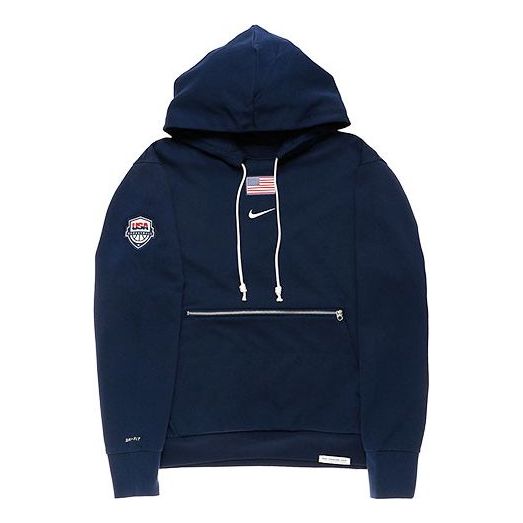 Men's Nike Casual Sports Large Logo Pullover Navy Blue DA0109-419