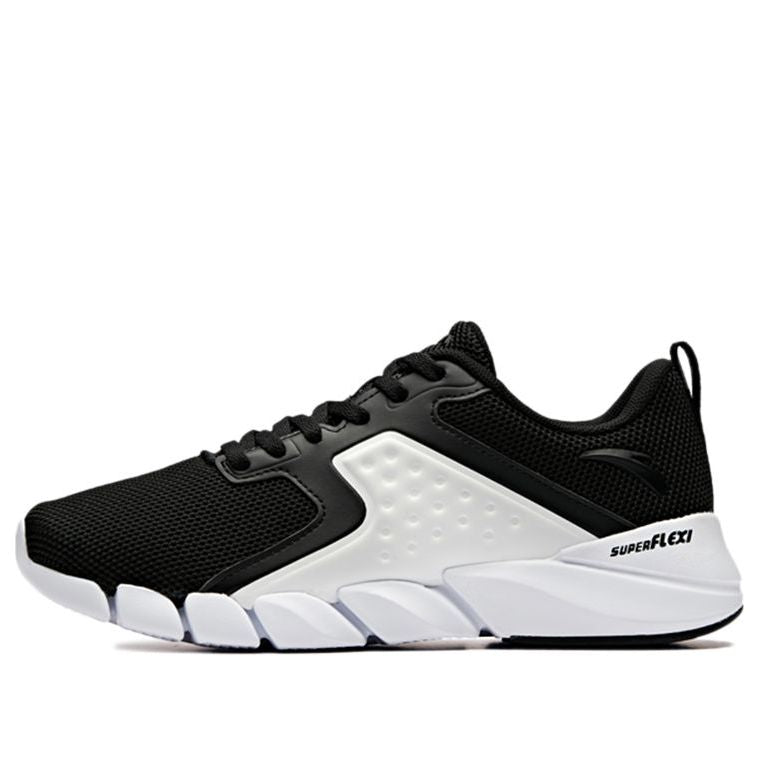 (WMNS) ANTA Running Series Sneakers 'Black White' 12845556-1
