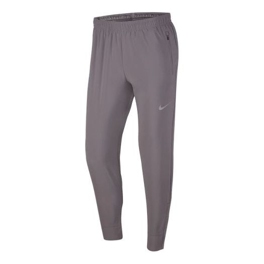 Nike logo Woven Quick Dry Running Sports Pants Gray CD8385-056