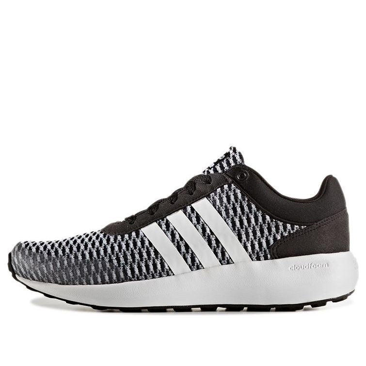 (WMNS) adidas Cloudfoam Race 'Black White' AW3838