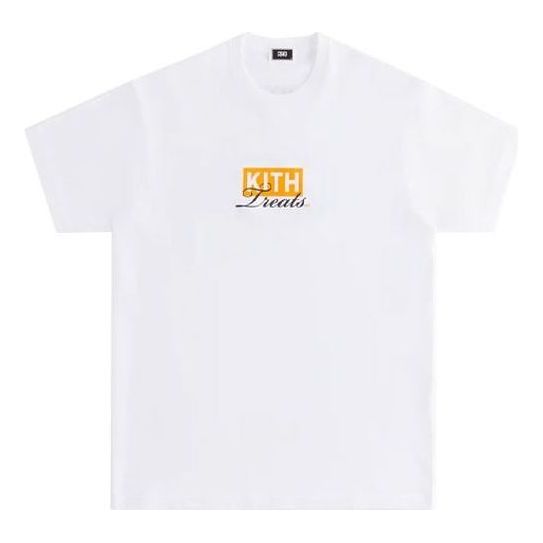 KITH Treats Paris Caf Box logo Tee 'White' KHT030086-101