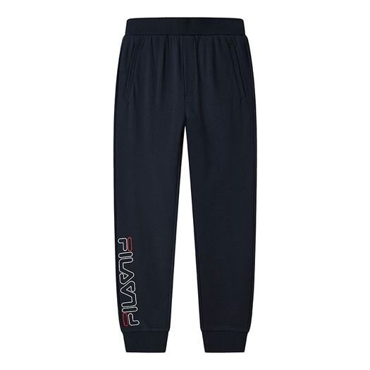 FILA Casual Bundle Feet Knit Sports Long Pants  Blue F11M028613G-NV