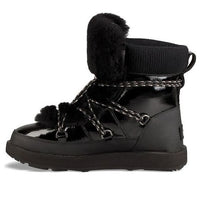 (WMNS) UGG Highland Waterproof Fleece Lined Black 1096467-BLK