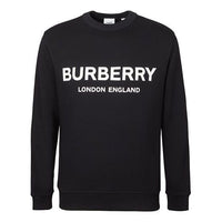 Men's Burberry Alphabet Printing Logo Sports Black 8011357