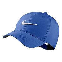 Nike Velcro Legacy 91 Golf Sports Cap Blue White 892651-480