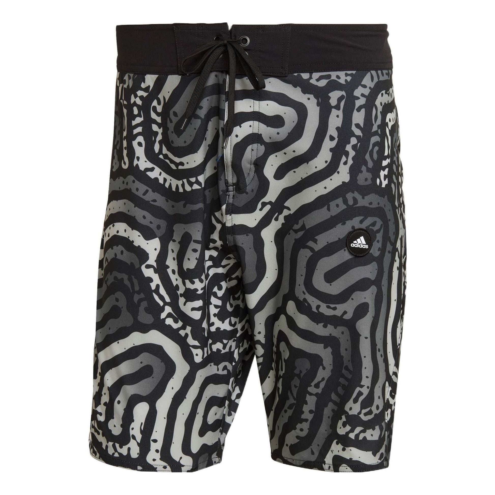 adidas Classic-Length Colour Maze Tech Board Shorts HC8523
