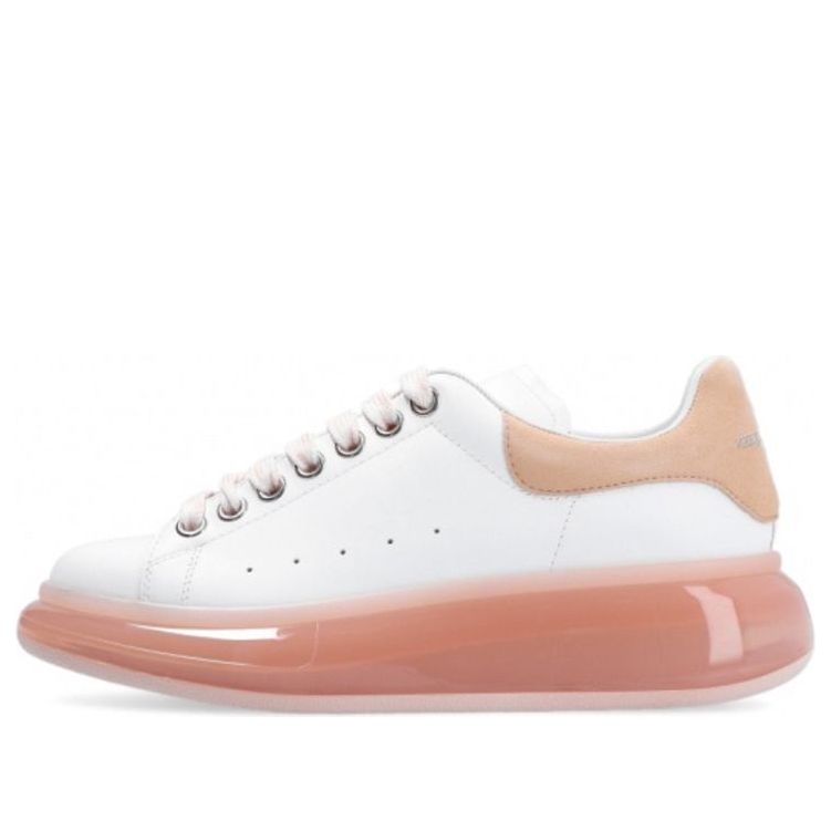 (WMNS) Alexander McQueen Oversized Sneaker 'White Rose' 611698WHXMA9397