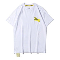 Li-Ning x Disney Crossover Zombie Donald Duck Printing Short Sleeve Couple Style White AHSP067-1
