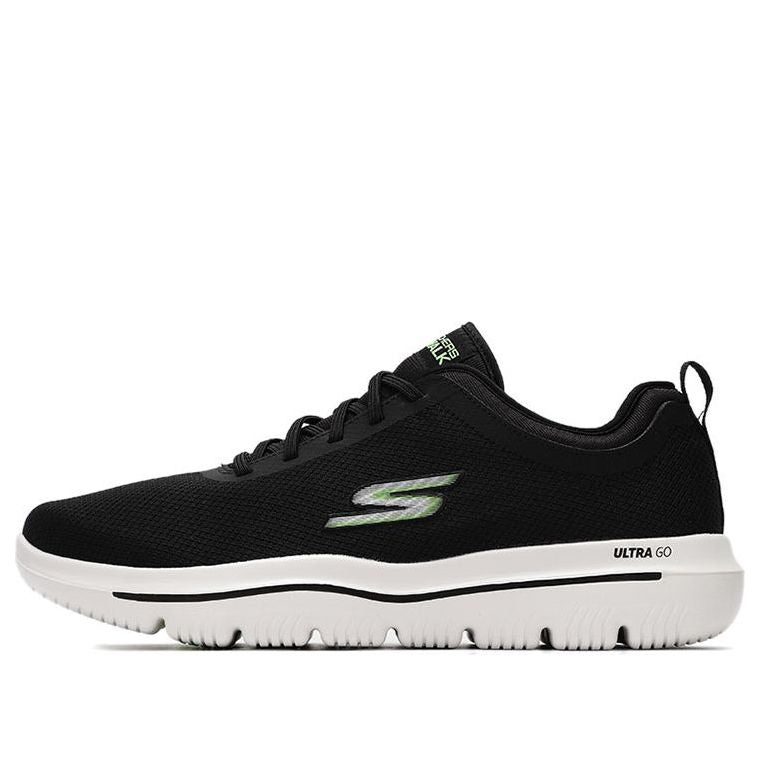 Skechers Go Walk Evolution Ultra Loafers Black/Green 54742-BKGR