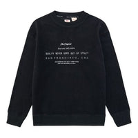 Men's Levis Round Neck Pure Cotton Pullover Black 38422-0001