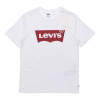 Men's Levis Classic Logo White Printing Short Sleeve White 17783-0140