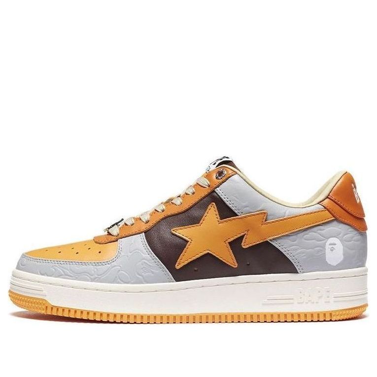 A BATHING APE Bape Sta 'Orange Grey' 1H70-191-002-ORANGE