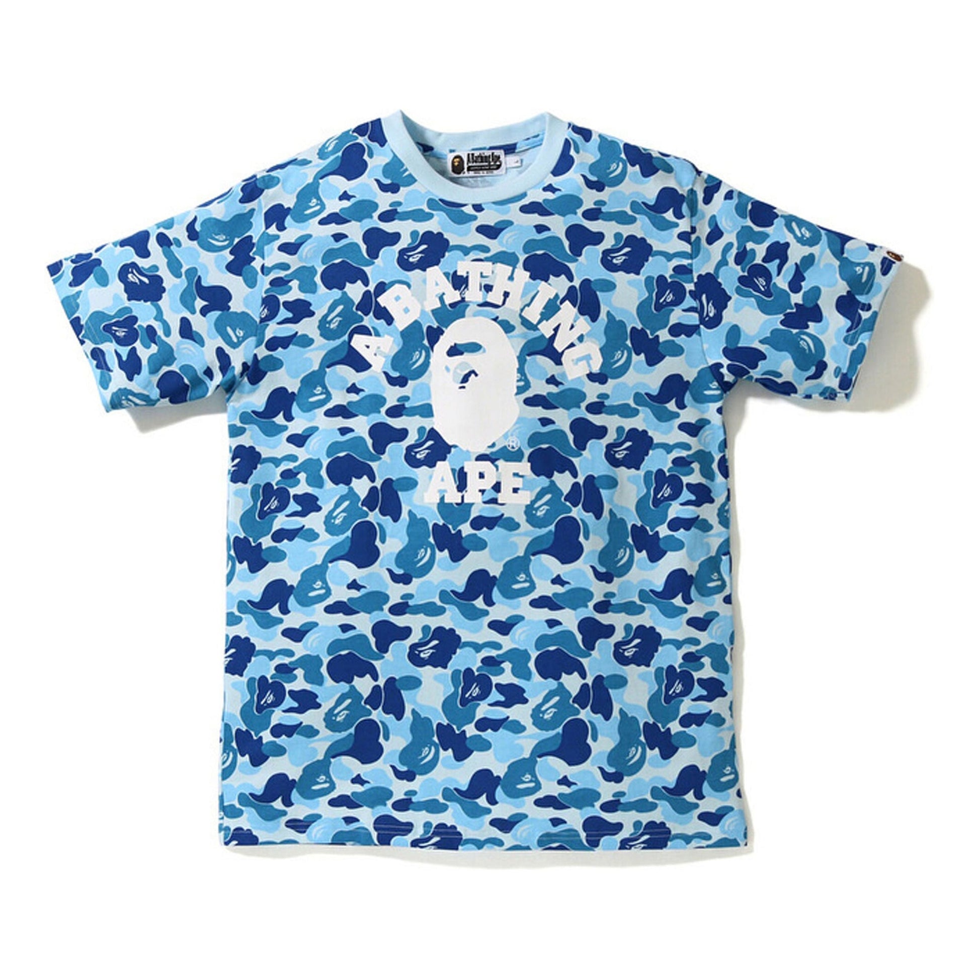 BAPE ABC College Tee Blue BAPE-SS18-065
